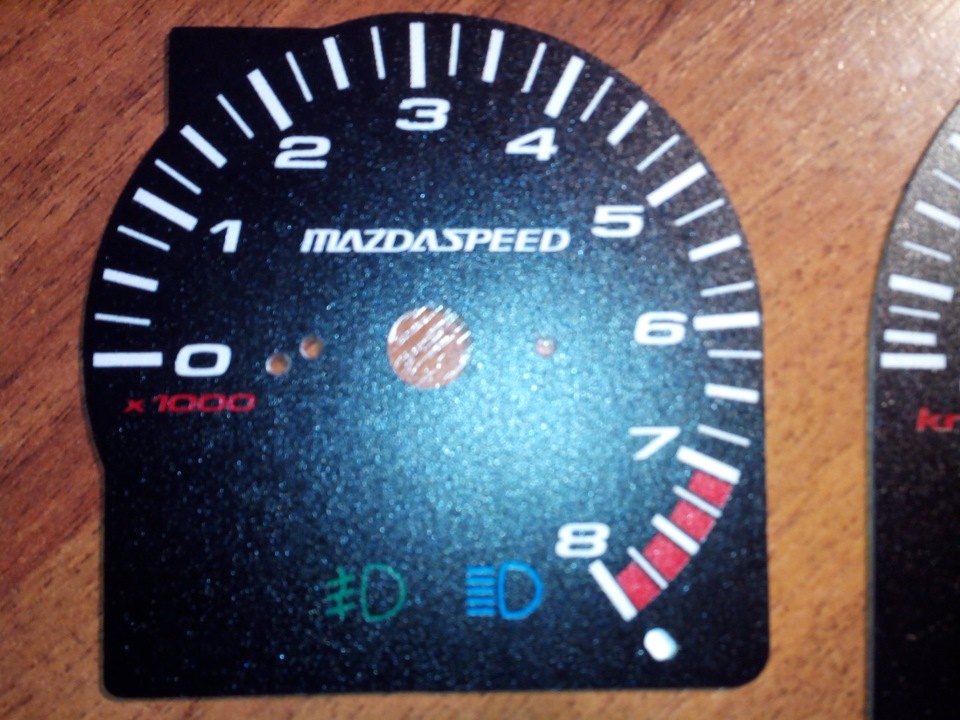Приладова панель MAZDASPEED версія 2.0 2