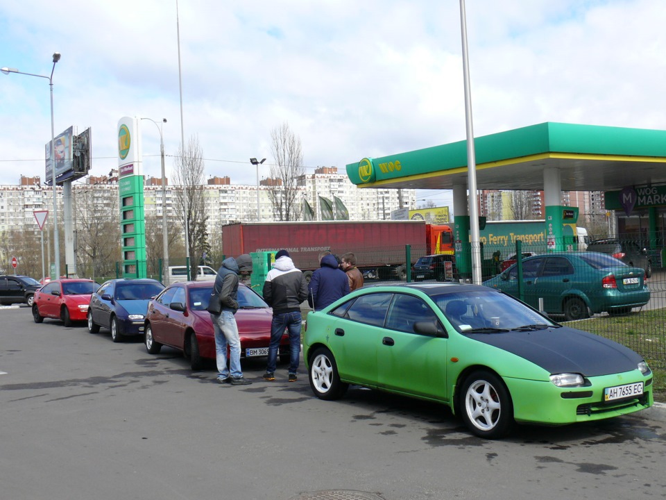 ПЕРША ЗУСТРІЧ Mazda 323F BA (Київ) відбулася! 2