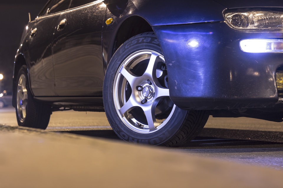 R15 Racing Wheels H-125 и летняя резина 5