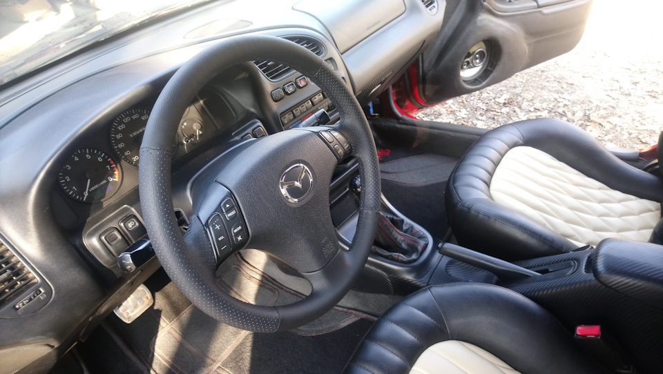 Перешив і заміна керма з mazda 6 5