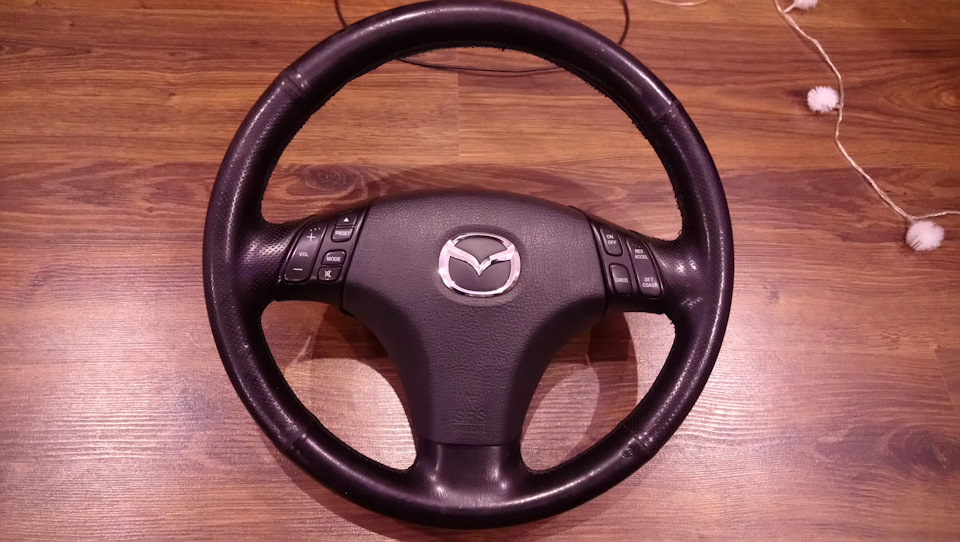 Перешив і заміна керма з mazda 6 1