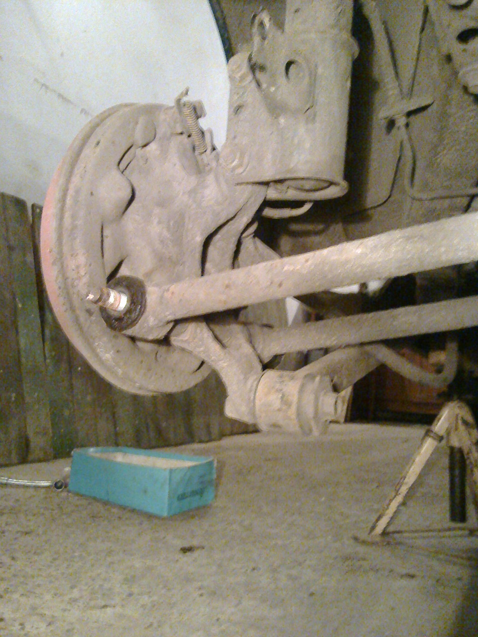 Задня підвіска, розбираємо. 4