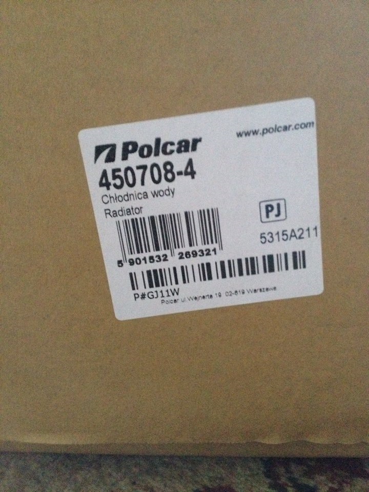 Купив радіатор polcar 1