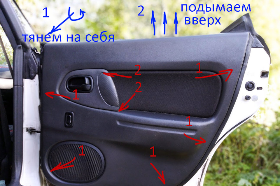 25 Не тримають двері. РМК обмежувачів дверей. (+кліпси-вібрації) 4