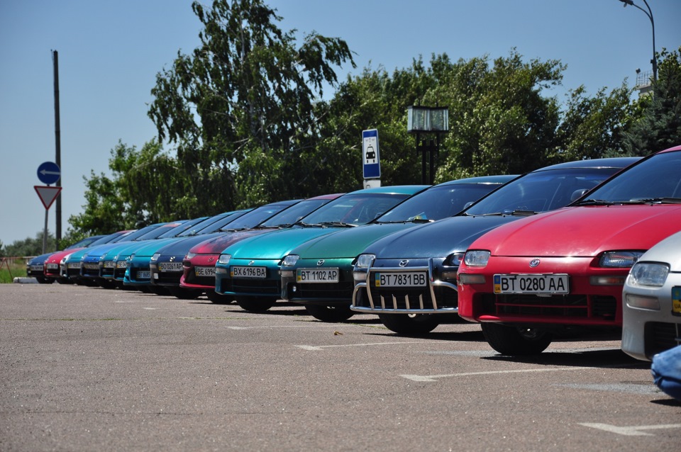 Перша річниця клубу MazdaDвіж Official © | MAZDA 323F BA (94-98) UA 5