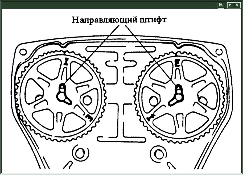 Правильне встановлення распредвалов на 1.8 DOHC 1