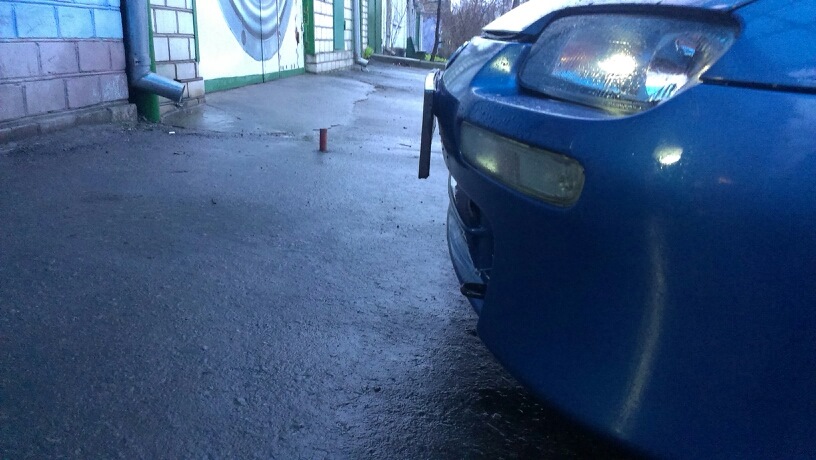 Похила рамка для номера в стилі JDM 2