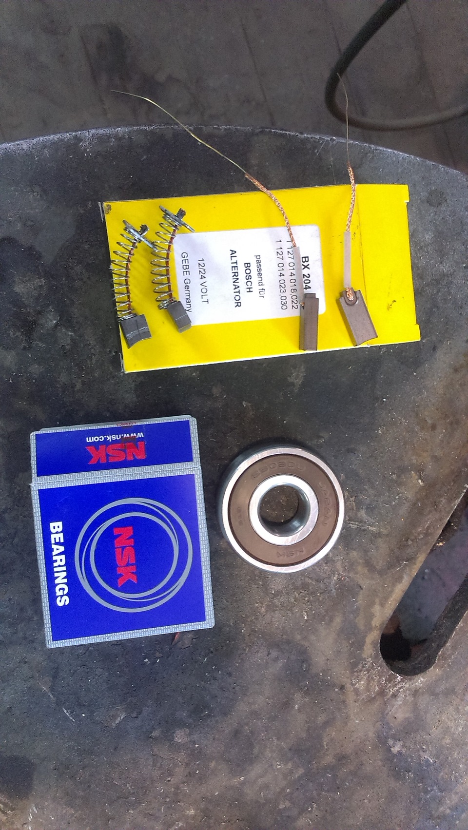 ремонт генератора mazda 323 f ba своїми руками))) 5