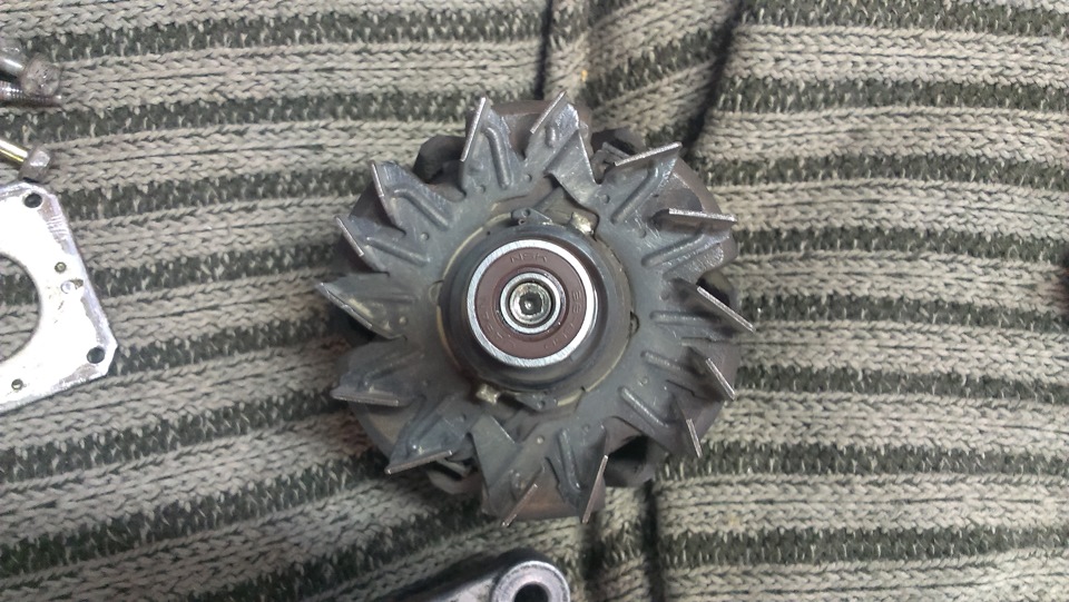 ремонт генератора mazda 323 f ba своїми руками))) 3