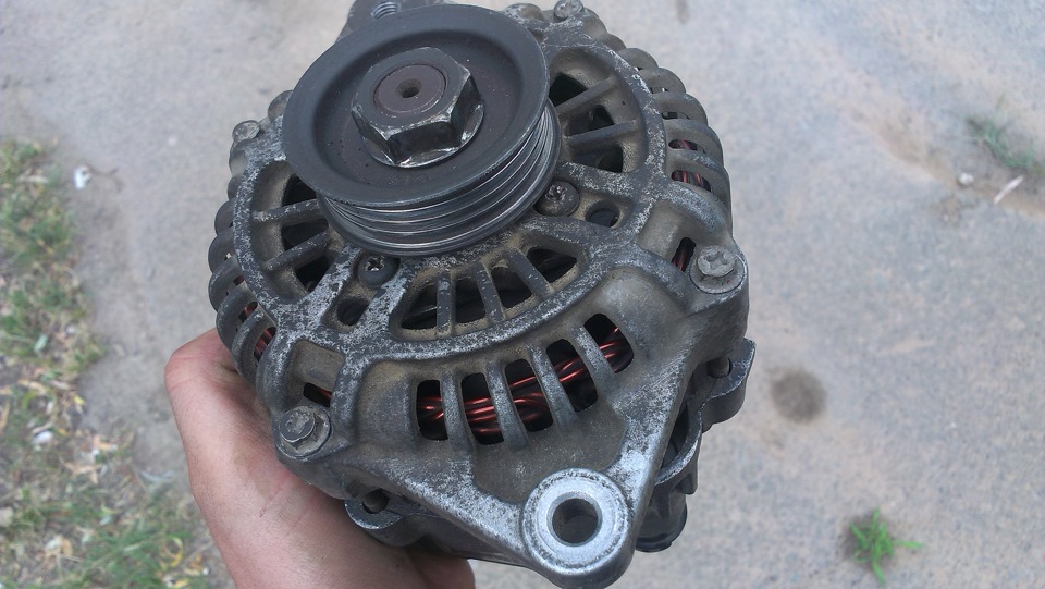 ремонт генератора mazda 323 f ba своїми руками))) 1