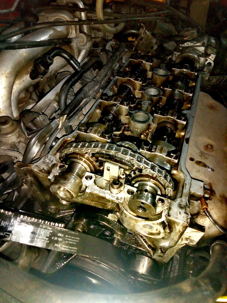 заміна сальник розподвалу mazda 323f ba z5 3