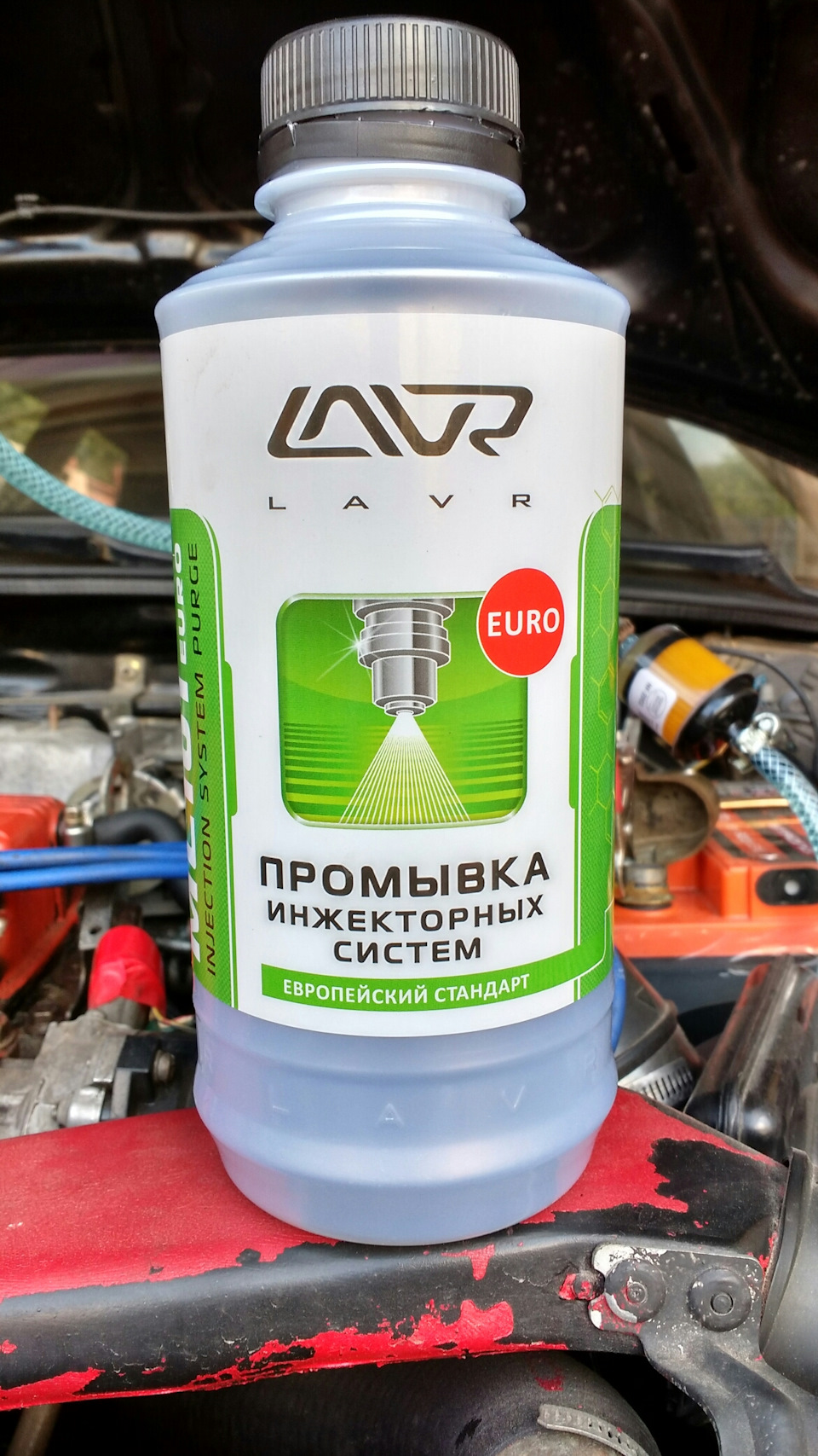 Чистка форсунок не знімаючи Lavrom ml101 1