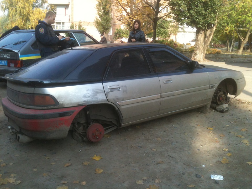Сумний запис. Пограбували машину ;( 5