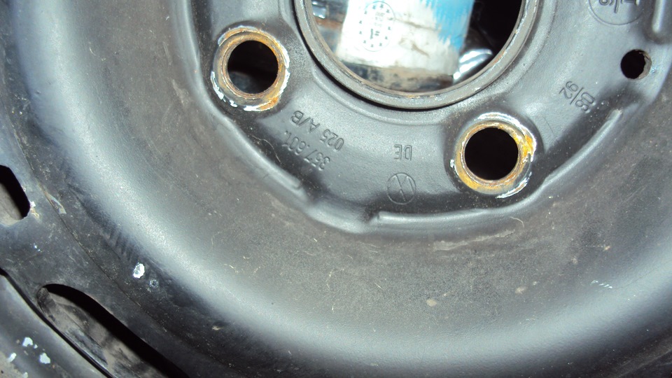 Диски BMW VW на Mazda 323 2