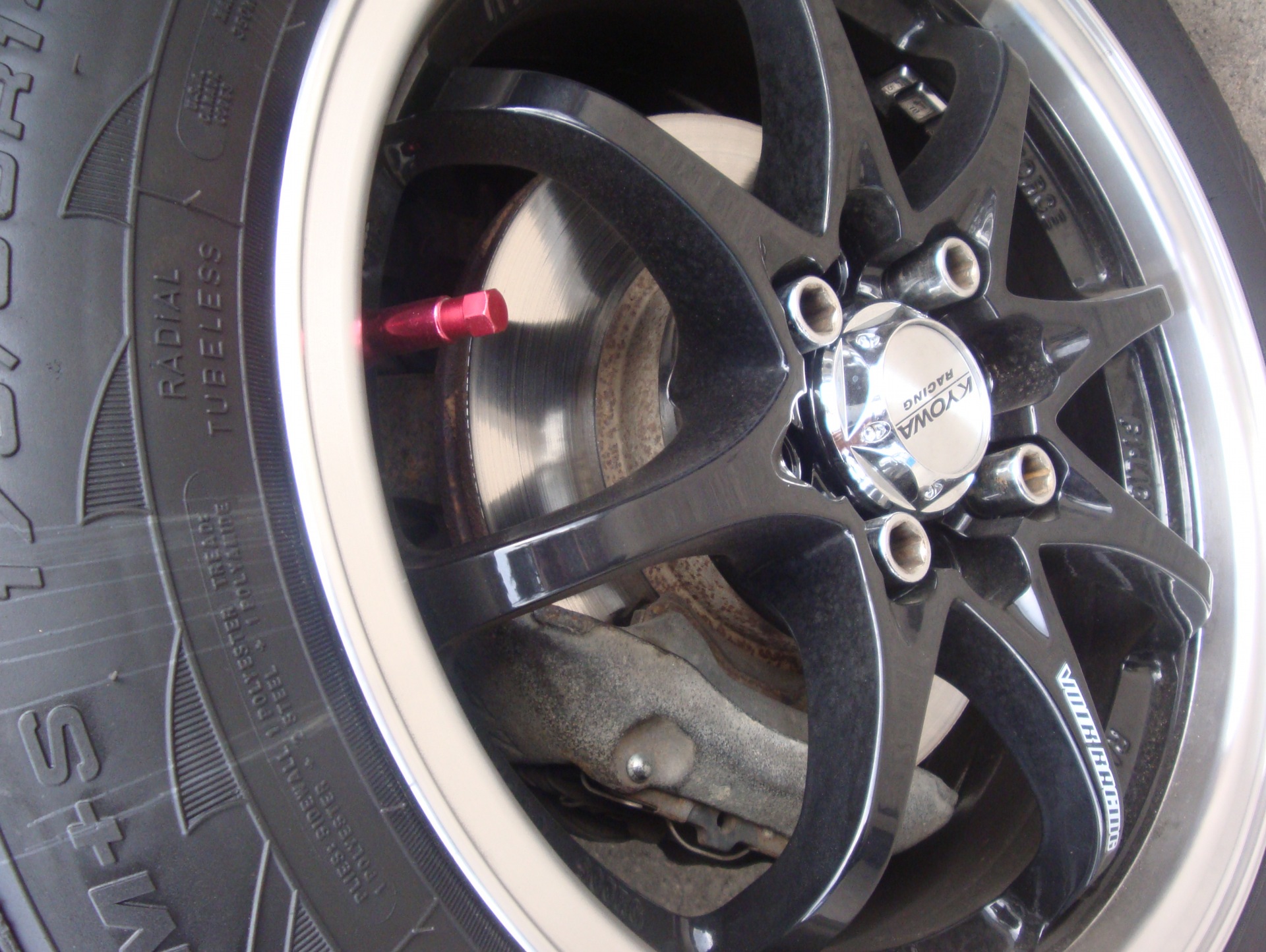 Нова гума GoodYear Ultra Grip Extreme + фарбування дисків + нові ніпеля 4