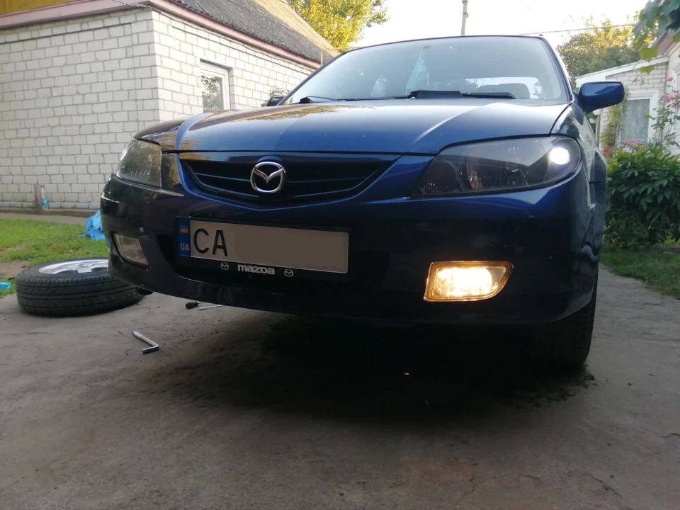 Світлодіоди в протитуманні фари ALED H3 MH3 6500K 2000lm Reflector
