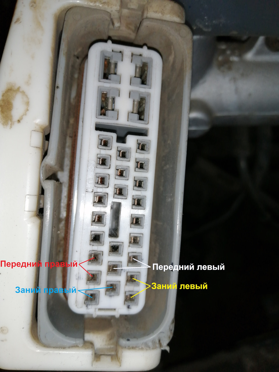 Заміна задніх датчиків ABS (Помилки С1165; С1175) 5