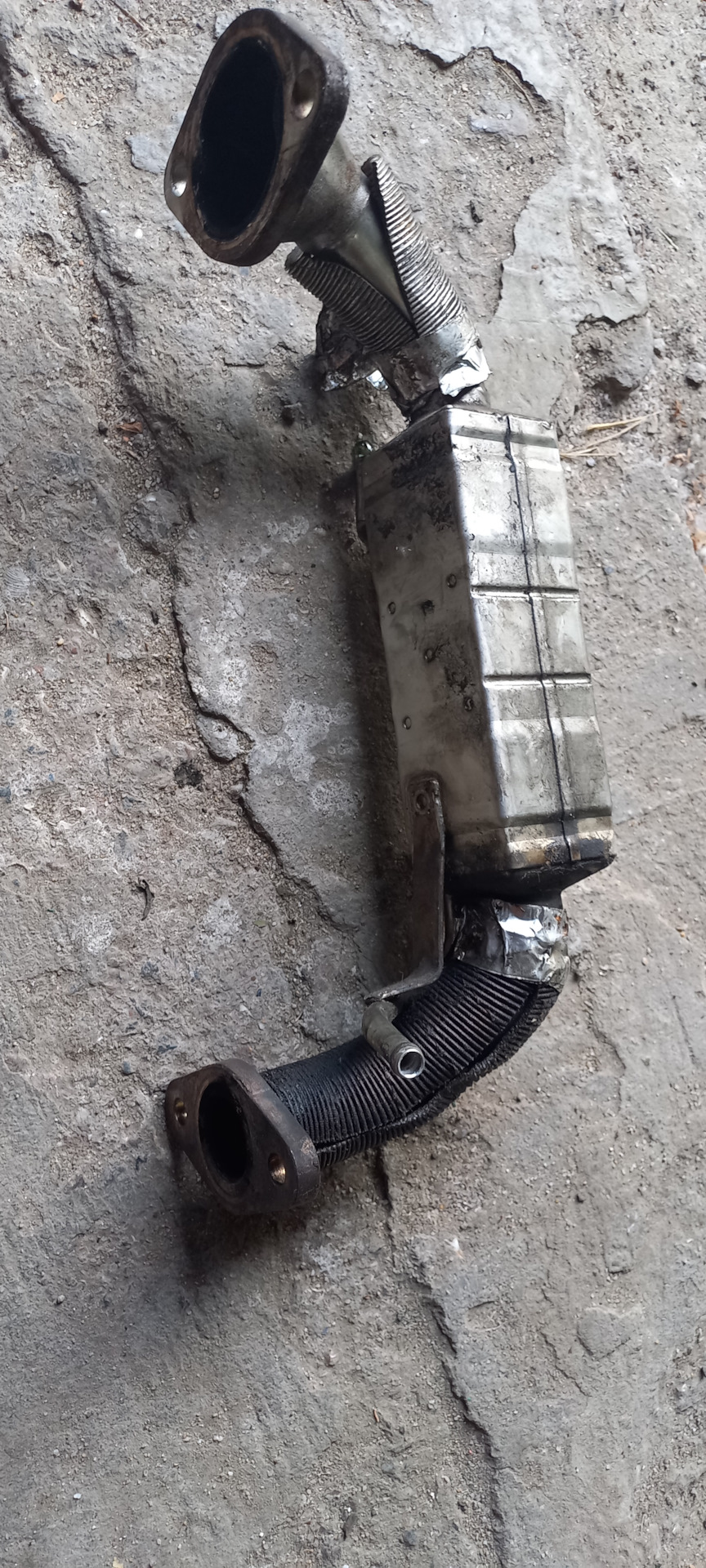 Видалив залишки екології двигуна RF7g 1