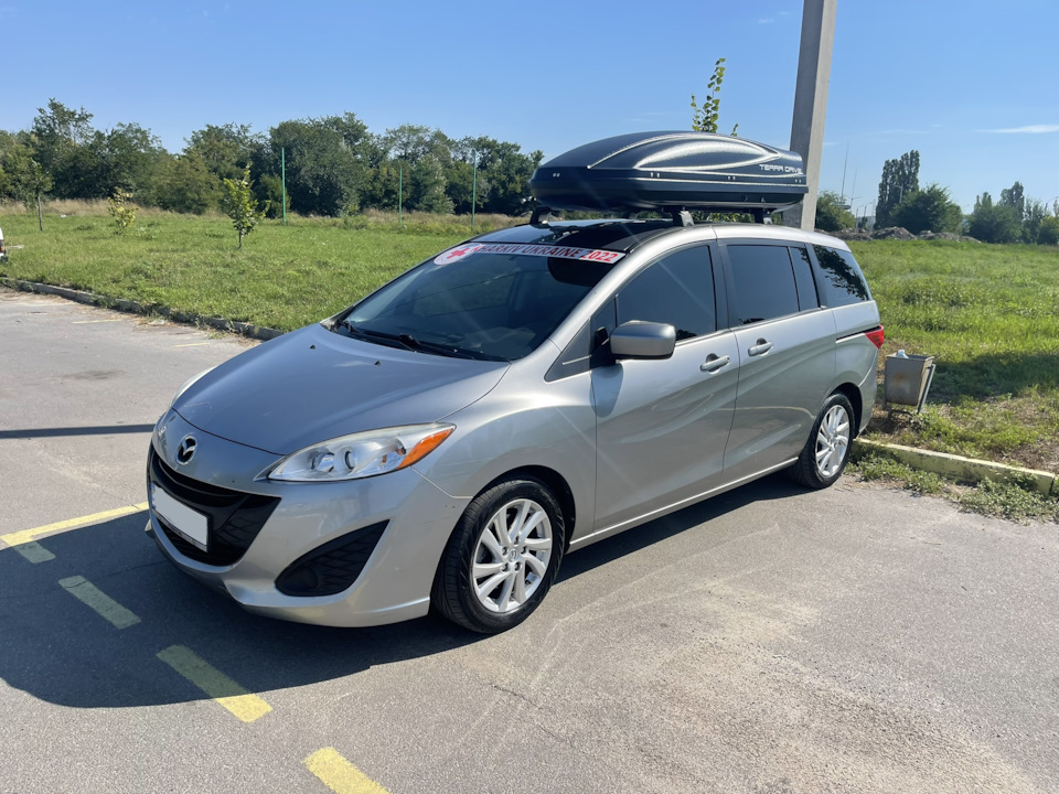 Поперечки Turtle AIR 3 для Mazda 5 в штатні місця 1