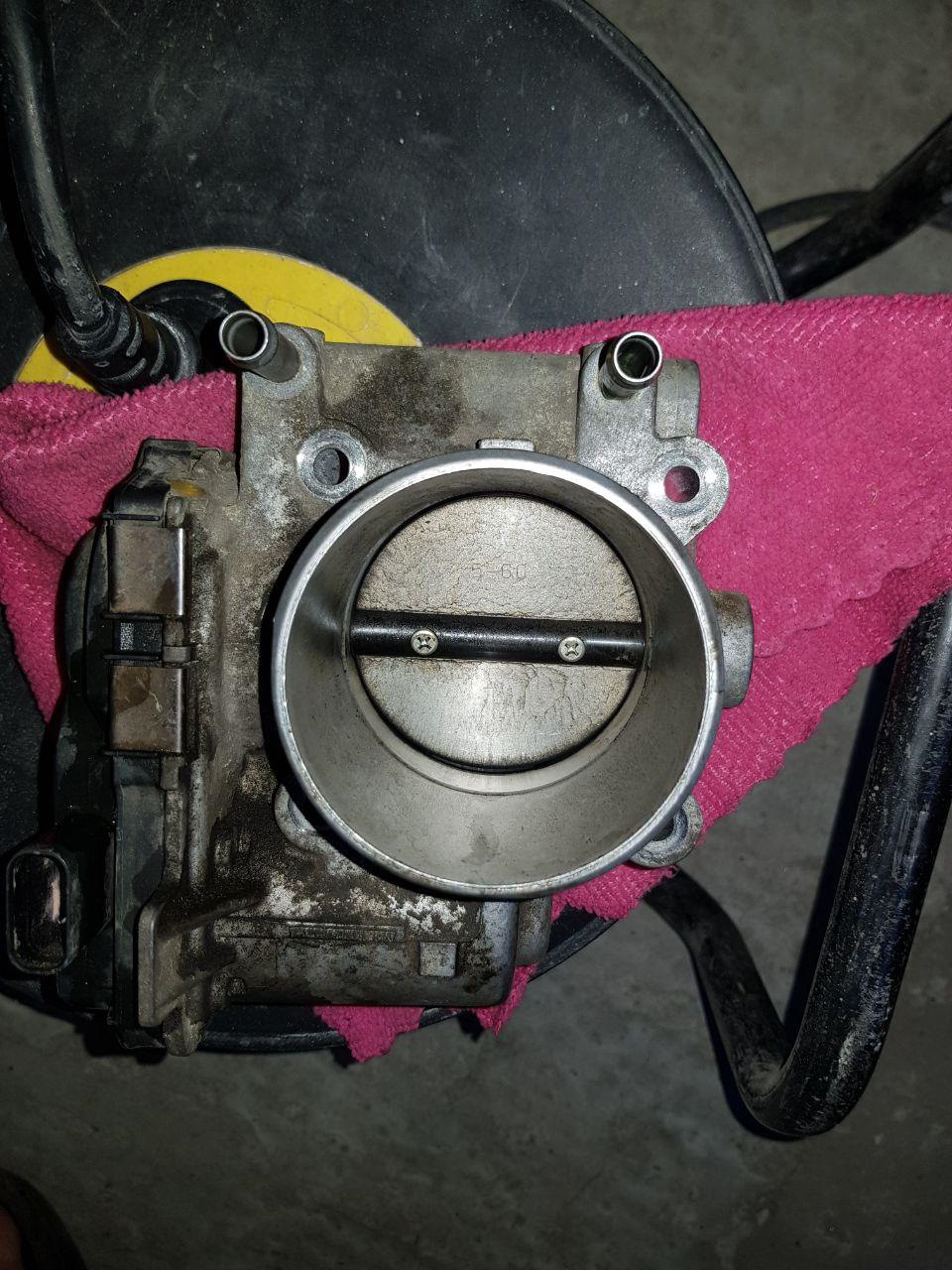 Помилка Р2119. Чистимо дросель, mazda 6 mps 4
