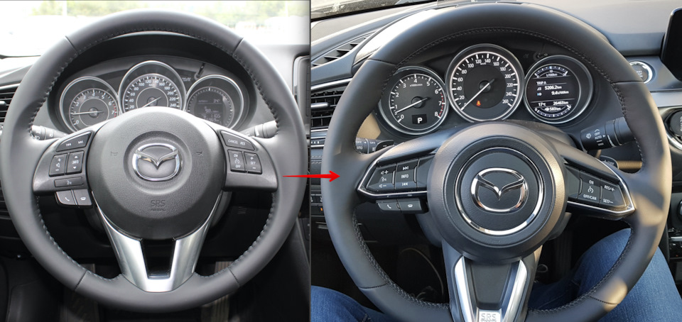 Рестайлінгове кермо на Mazda 6? 1