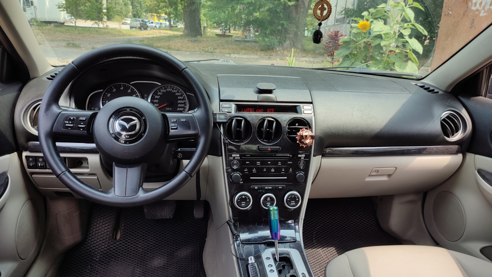 Заміна керма з Mazda cx-7 на Mazda 6 gg рестайлінг 4