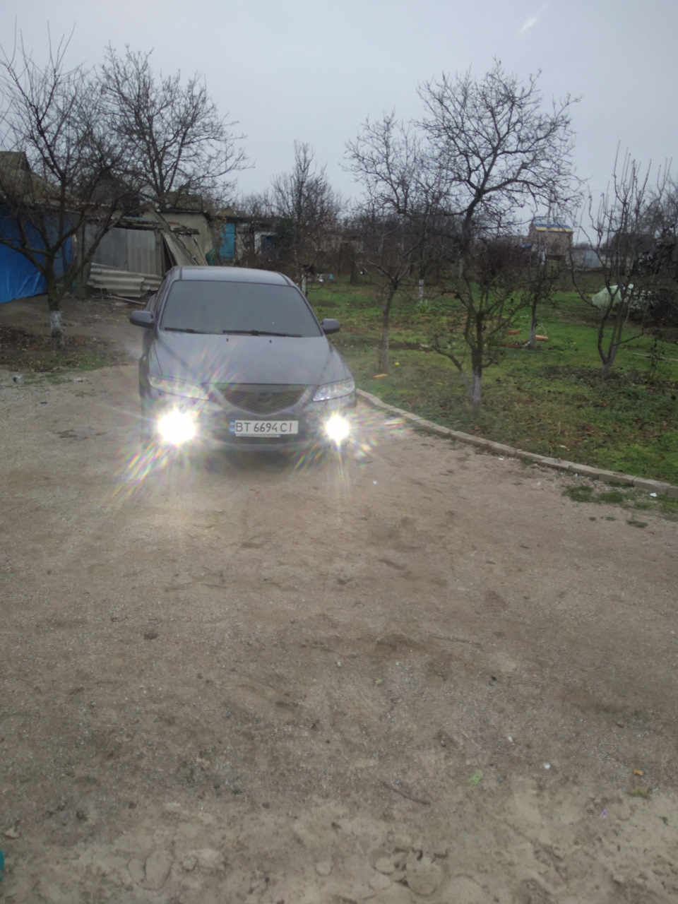 Led лампи в ПТФ в бампер 2