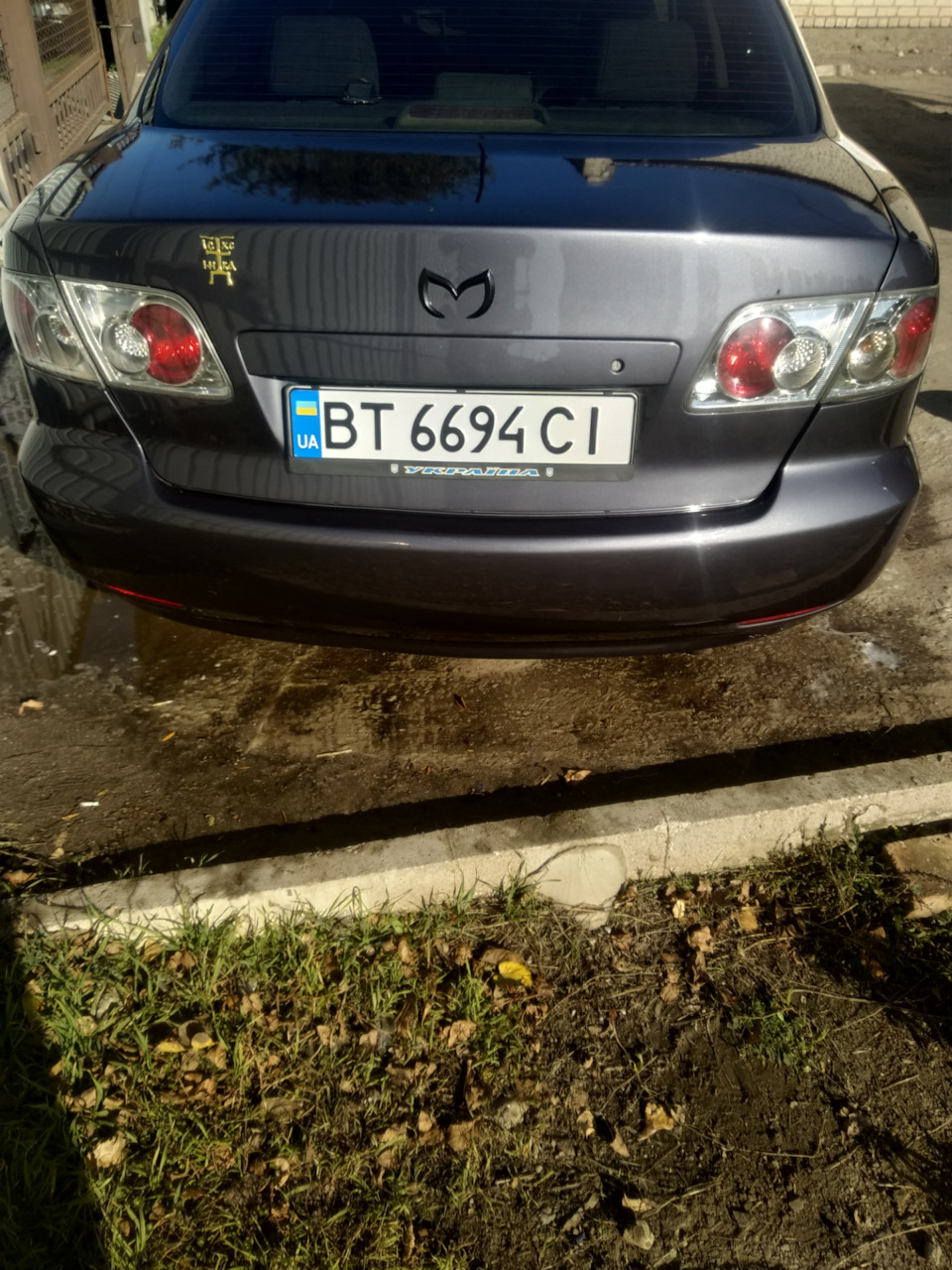 Значок задний 1