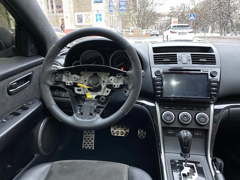Перешив руля и ручки АКПП