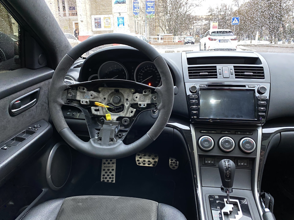 Перешив руля и ручки АКПП 1
