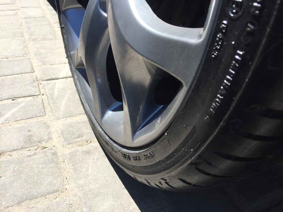 Резина Bridgestone potenza s001, летние диски 3