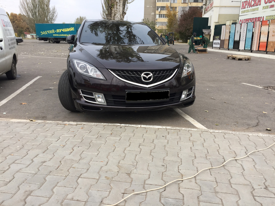 Установка решетки радиатора Sport 2