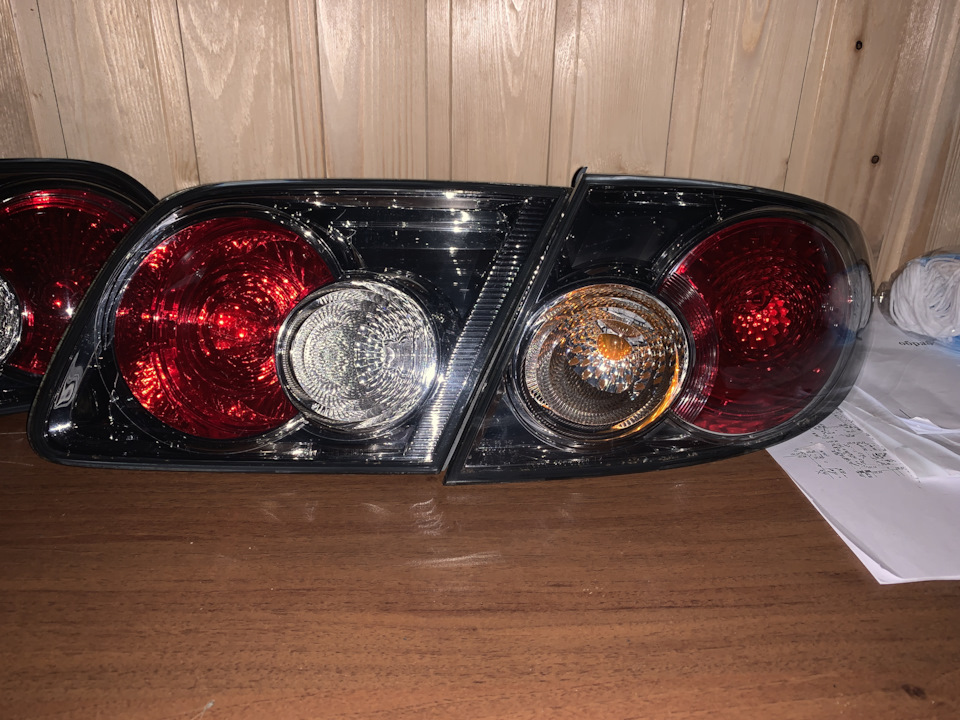 Маркування задніх ліхтарів. Mazda 6, Mazda Atenza, Mazda 6 MPS 2