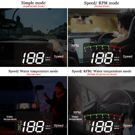 Head up display HUD A900. 3