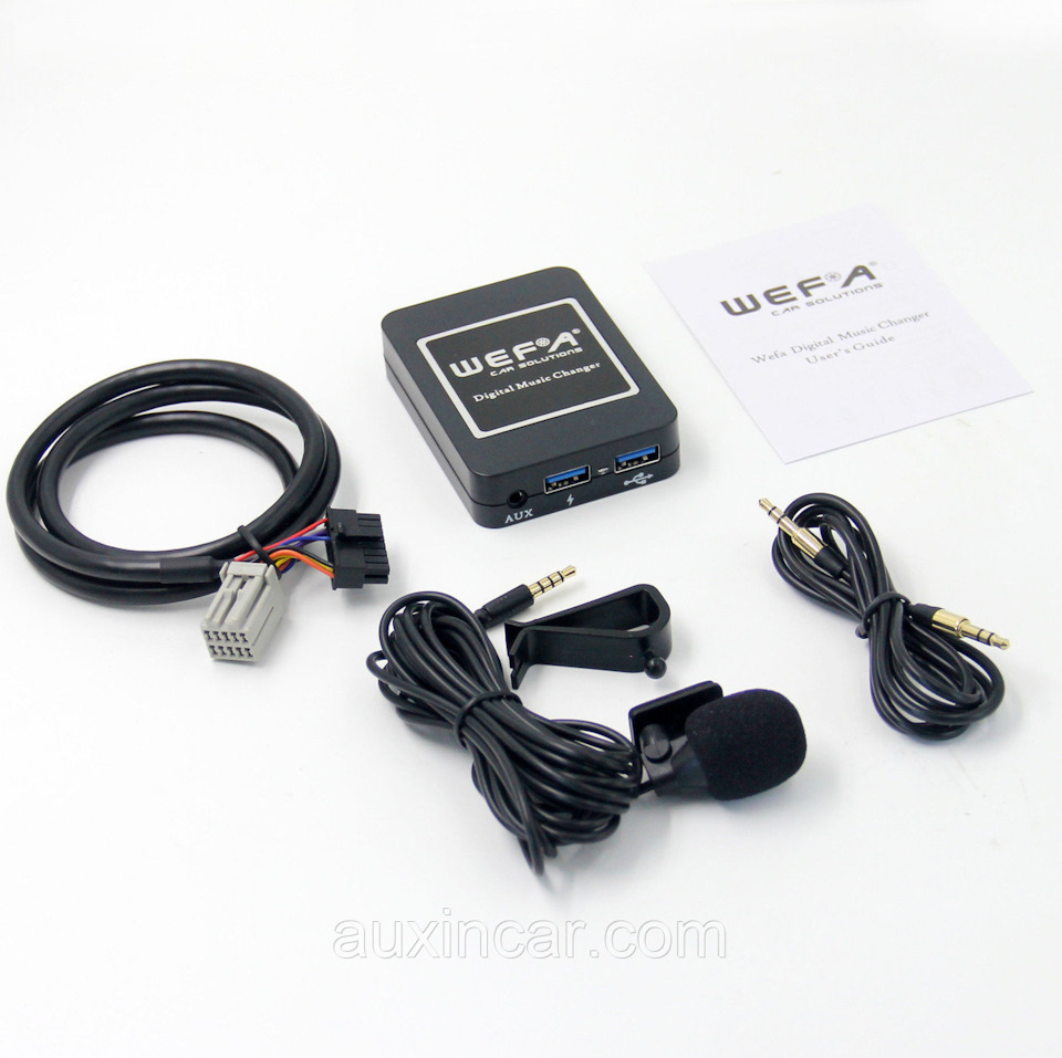 USB, bluetooth та заміна Yatour на Wefa 1