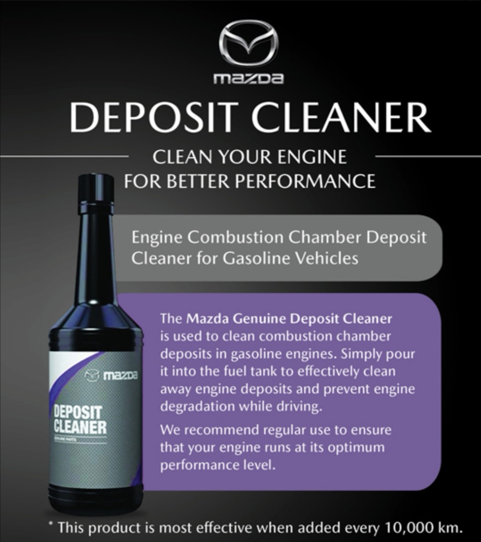 Mazda Deposit Cleaner 1