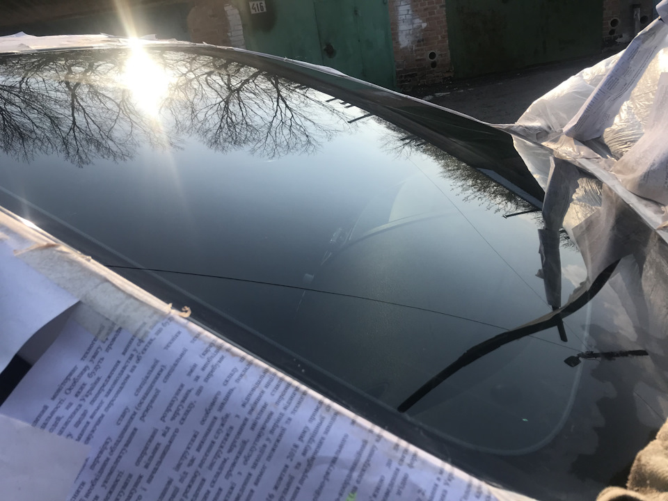 Поліровка лобового скла 1