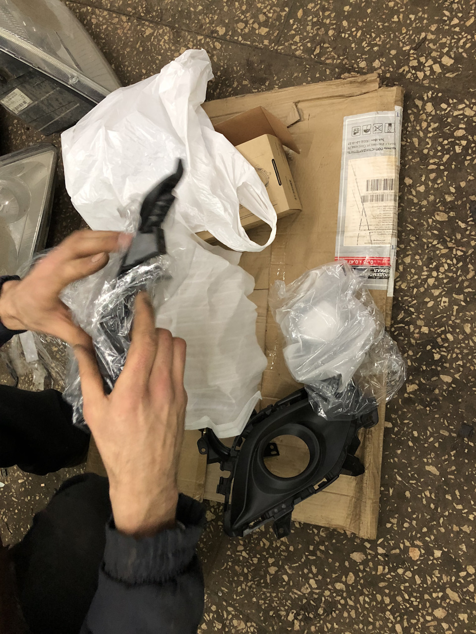 Установка ptf(fog) led mtf 4