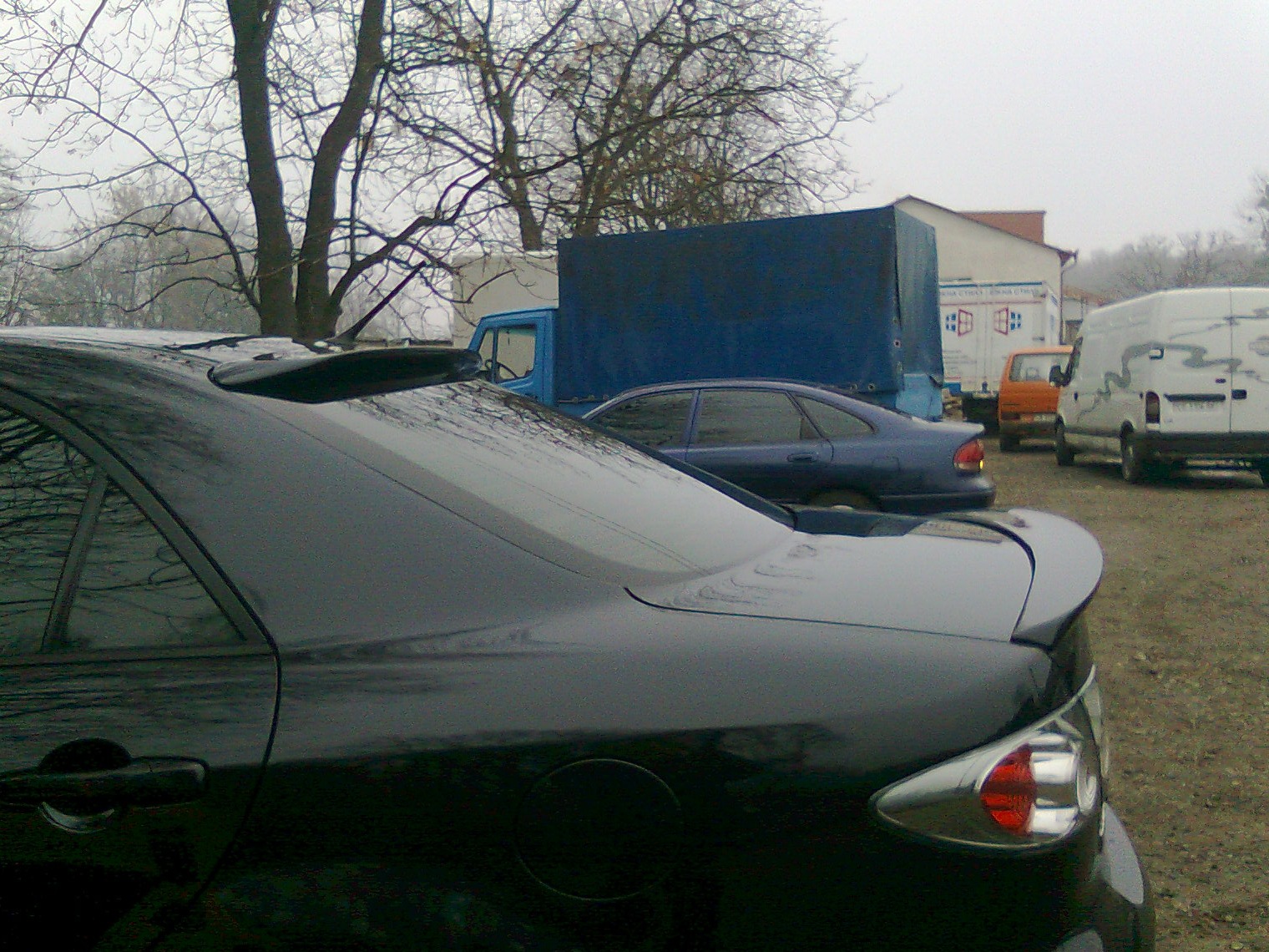 встановив спойлер і козирок 2