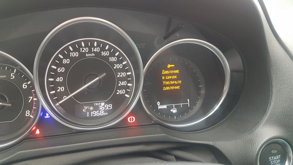 Проблема з (TPMS) датчиком тиску в шинах mazda 6 1