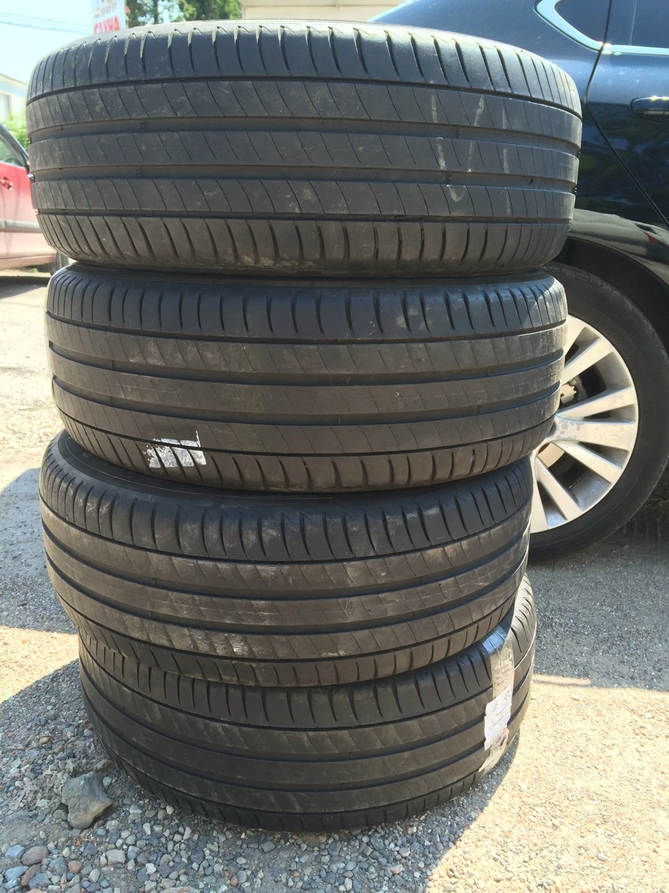 Переобул на 215*55 R17