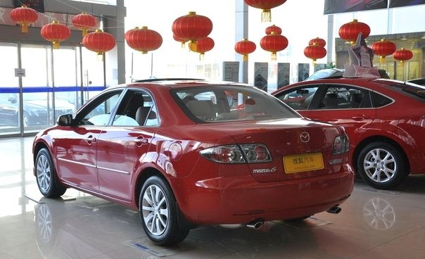 Оновлене 1-е покоління Mazda 6 було запущено на автомобільному ринку Китаю 2