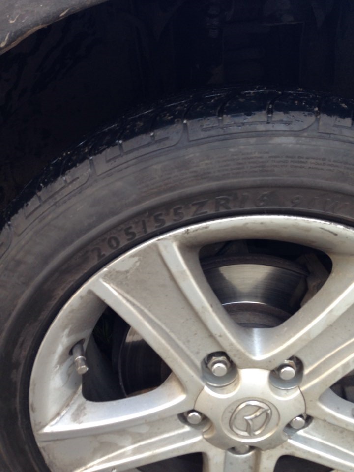 Боротьба з витратою - гума 215x60xR16 Mazda 6 4