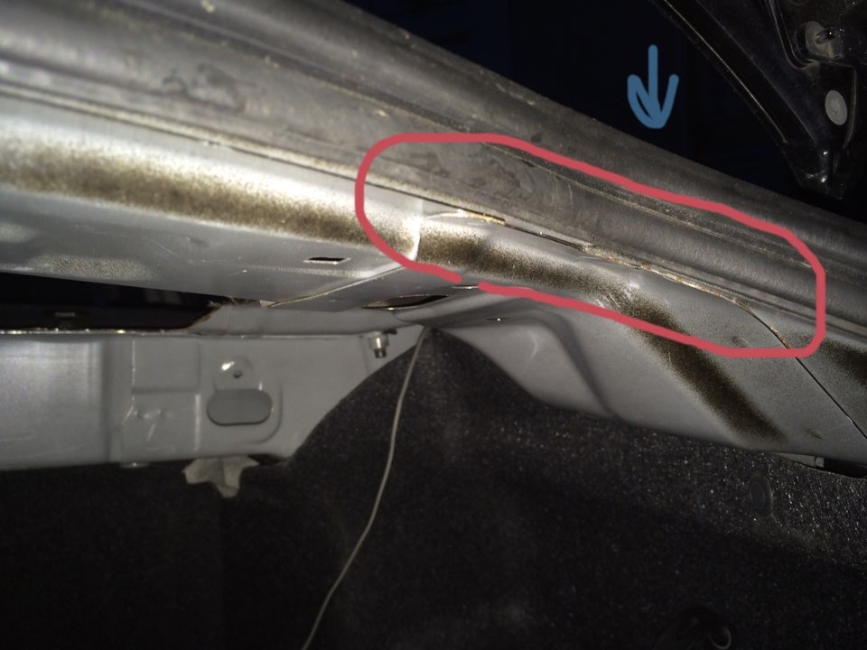 Help - Вода в багажнику мазда 6 2