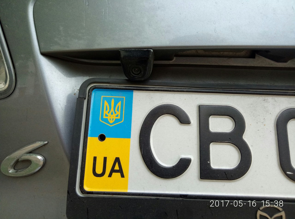 Встановлення камери заднього виду 2
