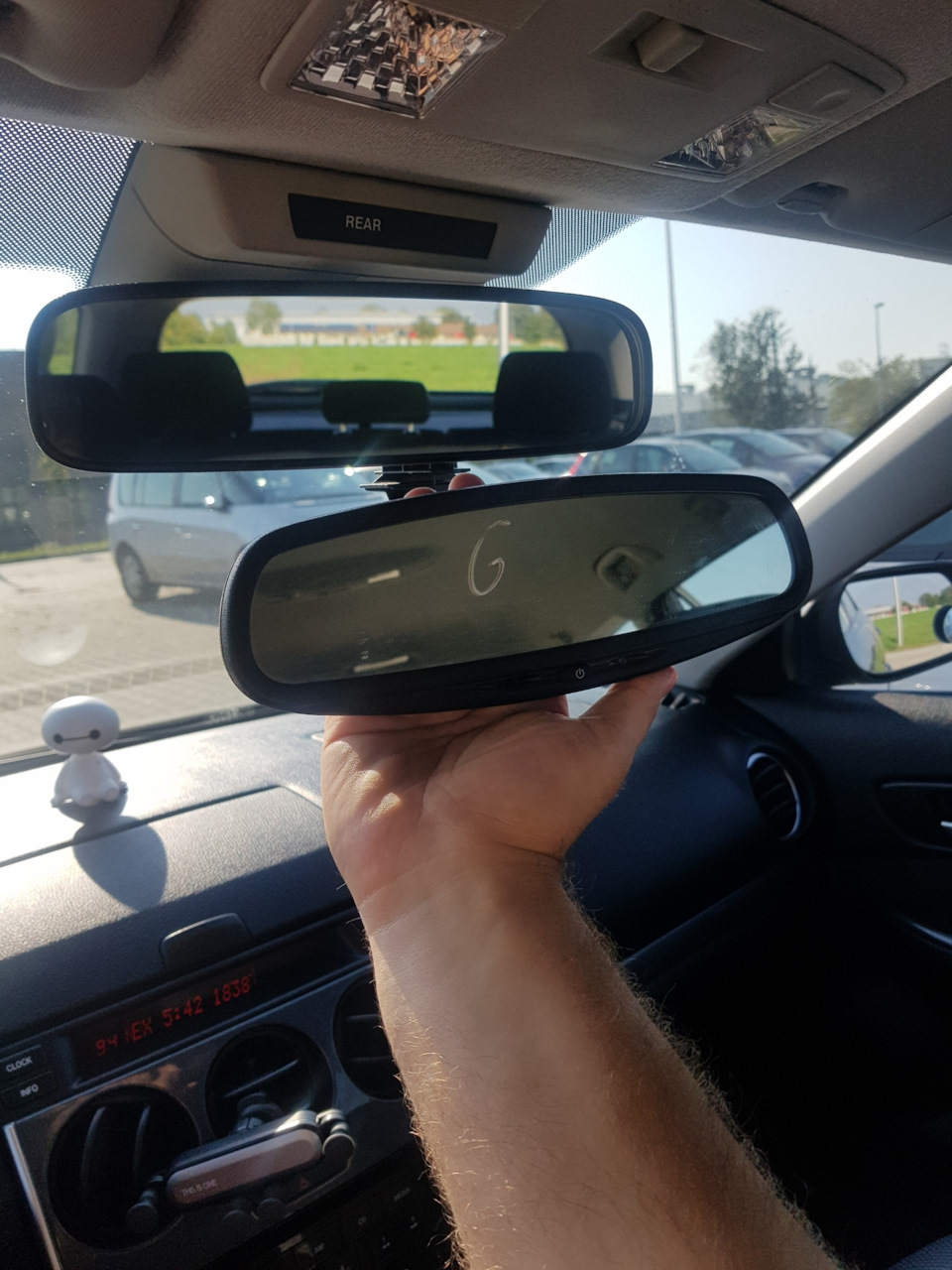 Купівля салонного дзеркала від mazda 6 gh 5