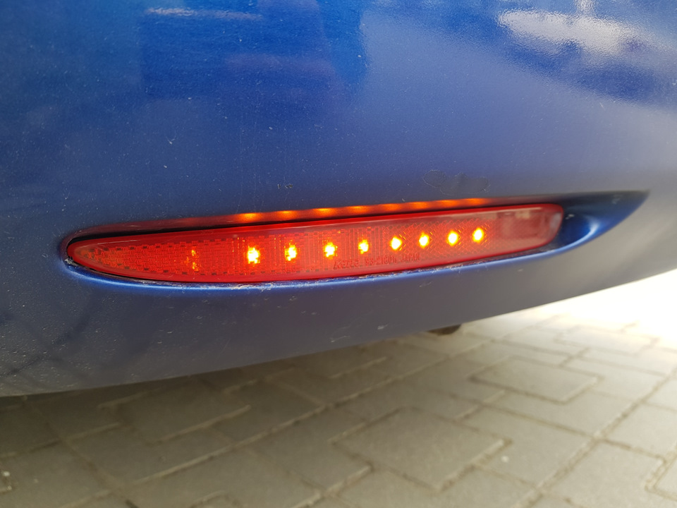 #2 Встановлено LED Стопи в задній бампер Mazda 6 2