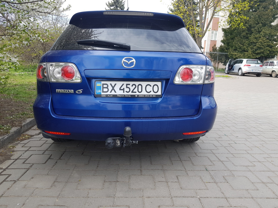 #2 Встановлено LED Стопи в задній бампер Mazda 6 3
