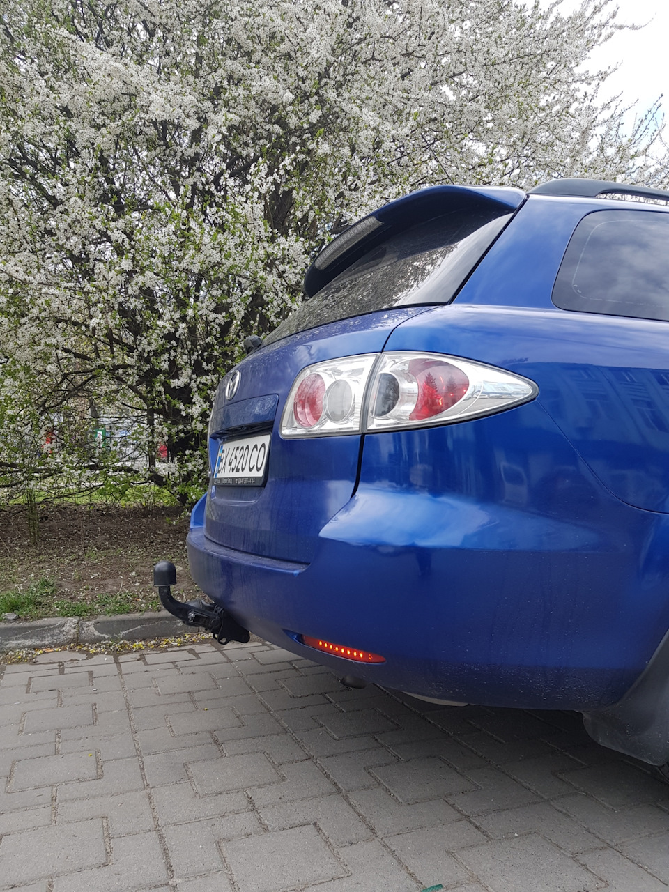 #2 Встановлено LED Стопи в задній бампер Mazda 6 1