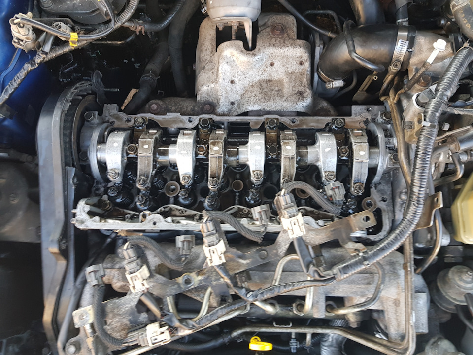 #5.1 Форсунки Denso зливають у зворотний бік дизель Мазда 6 RF5C 3